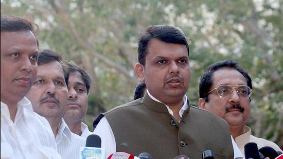 In a programme in Navi Mumbai, Fadnavis said that he never felt, in the past two years, that he was not the CM of Maharashtra. (HT Photo)