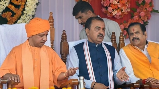 The BJP's central leadership held meeting with the Uttar Pradesh unit for upcoming assembly polls.(PTI File Photo) The BJP's central leadership held meeting with the Uttar Pradesh unit for upcoming assembly polls.(PTI File Photo)