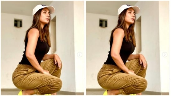 Tuesday for Hina Khan is a lot like Monday. The actress shared multiple snippets of her fashion photoshoot and they are making us drool like anything.(Instagram/@realhinakhan)