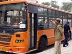 The DTC bus in Delhi (HT Photo) The DTC bus in Delhi (HT Photo)