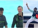 Bear Grylls and Ajay Devgn recently shot for Into The Wild. Bear Grylls and Ajay Devgn recently shot for Into The Wild.