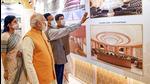 **EDS: IMAGE MADE AVAILABLE FROM PIB** New Delhi: Prime Minister Narendra Modi during the launch of the PM Gati Shakti - National Master Plan, at Pragati Maidan, in New Delhi, Wednesday, October 12, 2021. Union Minister for Commerce & Industry Piyush Goyal and Union MoS for Commerce & Industry Anupriya Patel are also seen. (PTI Photo) (PTI10_13_2021_000077B) (PTI) **EDS: IMAGE MADE AVAILABLE FROM PIB** New Delhi: Prime Minister Narendra Modi during the launch of the PM Gati Shakti - National Master Plan, at Pragati Maidan, in New Delhi, Wednesday, October 12, 2021. Union Minister for Commerce & Industry Piyush Goyal and Union MoS for Commerce & Industry Anupriya Patel are also seen. (PTI Photo) (PTI10_13_2021_000077B) (PTI)