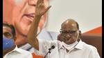 Pawar also commented on the October 7 Income Tax department searches on the premises of three of his nieces, saying, “Guests should not overstay their welcome.” (Satish Bate/HT Photo) Pawar also commented on the October 7 Income Tax department searches on the premises of three of his nieces, saying, “Guests should not overstay their welcome.” (Satish Bate/HT Photo)