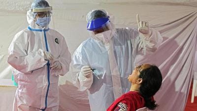 To avoid any possible shortage of rapid antigen kits in view of the upcoming festivities, the Pune zilla parishad is set to buy more than 50,000 such kits. (HT PHOTO)