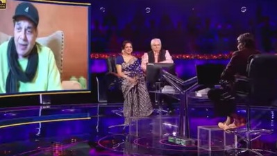 Dharmendra joins KBC 13 via video call (Instagram)