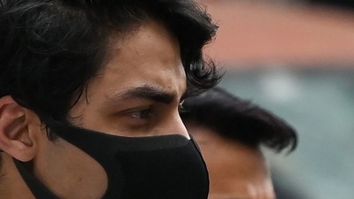 Aryan Khan's bail plea will be again heard tomorrow by the special NDPS court (AFP) Aryan Khan's bail plea will be again heard tomorrow by the special NDPS court (AFP)