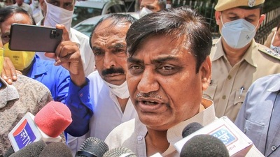 Rajasthan Congress President Govind Singh Dotasra. (PTI) Rajasthan Congress President Govind Singh Dotasra. (PTI)