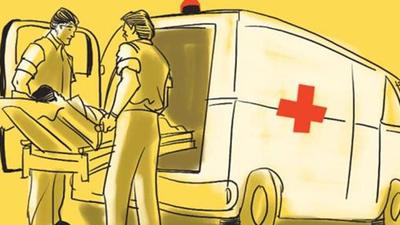 The 28-year-old victim, who was out on a morning walk, was rushed to Dera Bassi civil hospital where he was declared brought dead. (HT FILE PHOTO) The 28-year-old victim, who was out on a morning walk, was rushed to Dera Bassi civil hospital where he was declared brought dead. (HT FILE PHOTO)