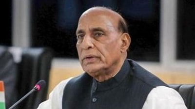 Defence minister Rajnath Singh. Defence minister Rajnath Singh. 