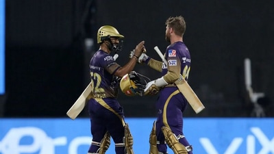 IPL 2021: KKR recover from late tumble to beat Delhi Capitals, reach IPL final (BCCI/IPL) IPL 2021: KKR recover from late tumble to beat Delhi Capitals, reach IPL final (BCCI/IPL)