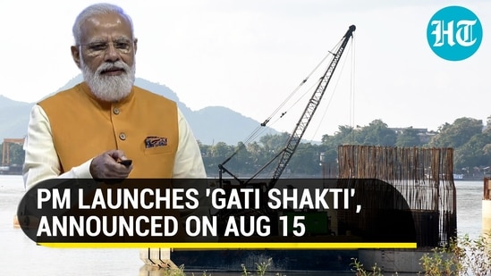 PM Modi launched Gati Shakti masterplan at an event in Delhi (Agencies)