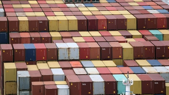 As surging inflation and supply chain disruptions are disrupting global economic recovery, the Washington-based IMF has projected that global gross domestic product will grow by 5.9% this year, a 0.1 percentage point lower than its July estimate. The IMF made the lower forecast in its World Economic Outlook(AFP) As surging inflation and supply chain disruptions are disrupting global economic recovery, the Washington-based IMF has projected that global gross domestic product will grow by 5.9% this year, a 0.1 percentage point lower than its July estimate. The IMF made the lower forecast in its World Economic Outlook(AFP)