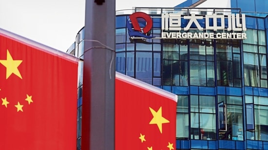 Evergrande, China's second-biggest real estate developer, is marred with debt it cannot pay back.(MINT_PRINT)