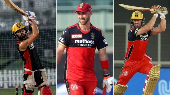 Will we see RCB's dynamic trio of Virat Kohli, AB de Villiers and Glenn Maxwell together. (IPL/Twitter) Will we see RCB's dynamic trio of Virat Kohli, AB de Villiers and Glenn Maxwell together. (IPL/Twitter)