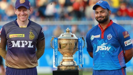 Kolkata Knight Riders captain Eoin Morgan won the toss and opted to bowl against DC.(BCCI/IPL)