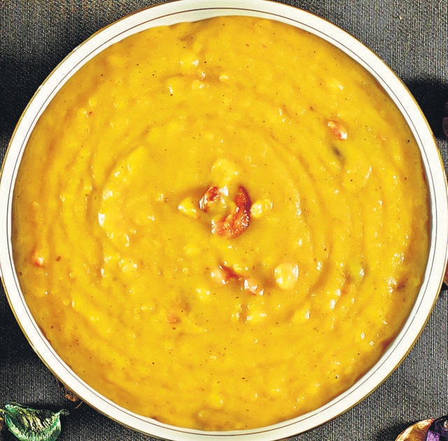 Moong Dal Payasam is cooked with soaked moong dal. (Shutterstock) Moong Dal Payasam is cooked with soaked moong dal. (Shutterstock)