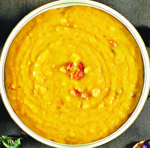 Moong Dal Payasam is cooked with soaked moong dal. (Shutterstock)