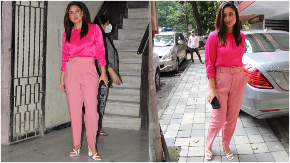 Samantha Ruth Prabhu Colourblocks Her Way Right Into Our Hearts In Her Red  Cutout Top Pink Trousers