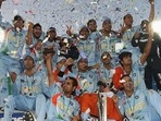 MS Dhoni-led India won the inaugural edition of the T20 World Cup in 2007.&nbsp;(ICC)