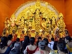 There are more than 3,000 pandals in Bangladesh observing Durga Puja at present. (ANI Photo/Representative Image) There are more than 3,000 pandals in Bangladesh observing Durga Puja at present. (ANI Photo/Representative Image)