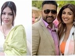 Sherlyn Chopra calls press conference at the Juhu Police Station Sherlyn Chopra calls press conference at the Juhu Police Station
