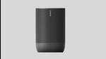 The blending of premium audio with a smart speaker is what Sonos Move is attempting to achieve. (Sonos) The blending of premium audio with a smart speaker is what Sonos Move is attempting to achieve. (Sonos)