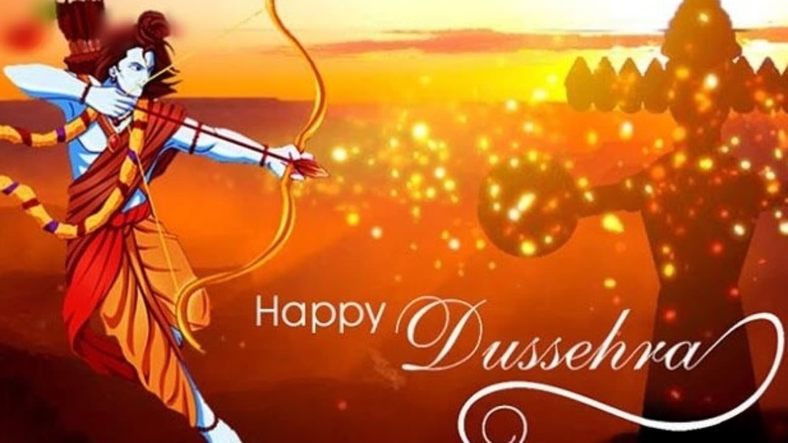 Subh dussehra hi-res stock photography and images - Alamy