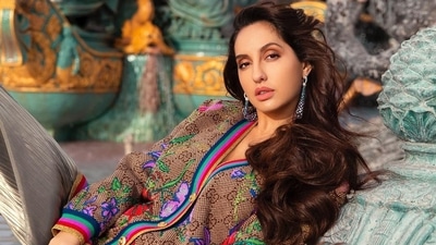 Nora Fatehi flaunts hot workout look during indoor cycling. Health perks inside (Instagram/norafatehi) Nora Fatehi flaunts hot workout look during indoor cycling. Health perks inside (Instagram/norafatehi)