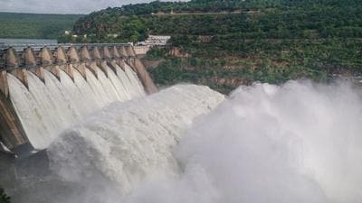 The Union jal shakti ministry issued the notification on July 15, as per the AP Reorganisation Act, 2014, fixing the jurisdictions of the Godavari River Management Board and the Krishna River Management Board. (HT Photo) The Union jal shakti ministry issued the notification on July 15, as per the AP Reorganisation Act, 2014, fixing the jurisdictions of the Godavari River Management Board and the Krishna River Management Board. (HT Photo)
