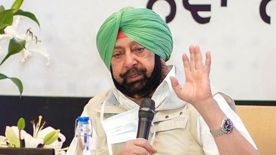 Former Punjab CM Captain Amarinder Singh. Former Punjab CM Captain Amarinder Singh.