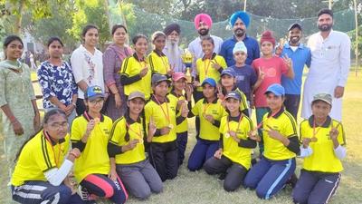 Ludhiana district baseball association organised the 12th junior district baseball championship in Ludhiana on Thursday. (HT File)