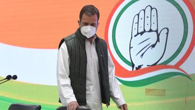 Gandhi has told interlocutors that he is now ready to take over the party — but after creating his own core team, which explains the influx of mid-level lateral entrants or appointment of new state chiefs (Arvind Yadav/HT PHOTO) Gandhi has told interlocutors that he is now ready to take over the party — but after creating his own core team, which explains the influx of mid-level lateral entrants or appointment of new state chiefs (Arvind Yadav/HT PHOTO)