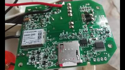 The circuit board found inside one of the devices. A trader who had bought it took it to an electrician who opened it for repair but was shocked to find a circuit board inside with a SIM card of a big telecom company, an aerial, SD card and transmitter device. (HT photo) The circuit board found inside one of the devices. A trader who had bought it took it to an electrician who opened it for repair but was shocked to find a circuit board inside with a SIM card of a big telecom company, an aerial, SD card and transmitter device. (HT photo)