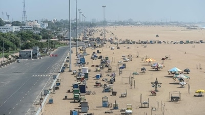 Tamil Nadu government said that beaches would remain open on Sundays too from November 1. (AFP) Tamil Nadu government said that beaches would remain open on Sundays too from November 1. (AFP)