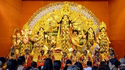 There are more than 3,000 pandals in Bangladesh observing Durga Puja at present. (ANI Photo/Representative Image) There are more than 3,000 pandals in Bangladesh observing Durga Puja at present. (ANI Photo/Representative Image)