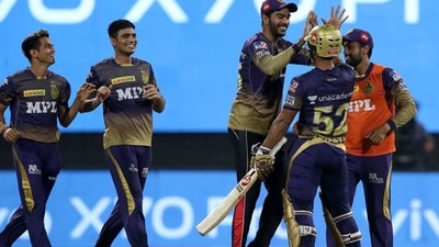 KKR players celebrate after defeating DC in IPL 2021 Qualifier 2 (iplt20.com)