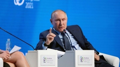 Russian President Vladimir Putin. (via REUTERS)