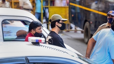 A special NDPS court is hearing the bail plea of Shah Rukh Khan's son Aryan Khan. (PTI)