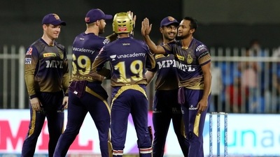 Kolkata Knight Riders. (PTI) Kolkata Knight Riders. (PTI)