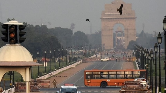 Delhi’s air quality index has already started deteriorating ahead of winters. (Biplov Bhuyan/HT PHOTO)