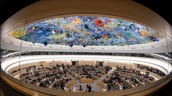 India was among five countries elected to the UN Human Rights Council from the group of Asia-Pacific states, the others being Kazakhstan, Malaysia, Qatar and the United Arab Emirates. (AFP/ File photo)