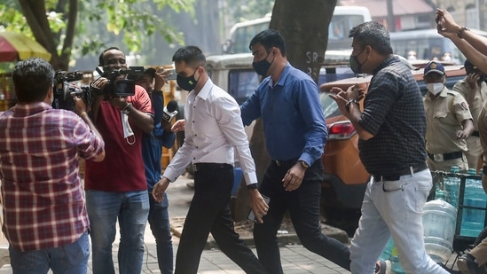 NCB Zonal Director Sameer Wankhede had said that he was stalked on October 7, when he visited a cemetery in Oshiwara, where his mother was buried after her death.(PTI) NCB Zonal Director Sameer Wankhede had said that he was stalked on October 7, when he visited a cemetery in Oshiwara, where his mother was buried after her death.(PTI)