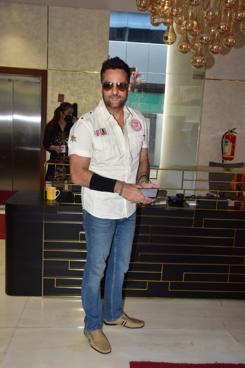 Fardeen Khan spotted at T-series Mumbai office&nbsp;(Varinder Chawla)