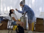 The study also concluded that the Delta variant, which is said to have driven the 2nd wave of the pandemic in India, was 30-70 per cent more transmissible than previous strains of Covid-19 in Delhi. (Representational image)(AFP) The study also concluded that the Delta variant, which is said to have driven the 2nd wave of the pandemic in India, was 30-70 per cent more transmissible than previous strains of Covid-19 in Delhi. (Representational image)(AFP)