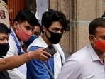 Aryan Khan has given his qaidi number which is N956. The N stands for NDPS (Narcotics Drugs and Psychotropic Substances) referring to his case.(AP) Aryan Khan has given his qaidi number which is N956. The N stands for NDPS (Narcotics Drugs and Psychotropic Substances) referring to his case.(AP)