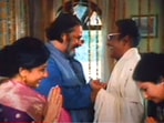 Shammi Kapoor and Ashok Kumar in the tobacco ad.&nbsp;