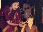 Neil Nitin Mukesh has shared a childhood photo. Neil Nitin Mukesh has shared a childhood photo.