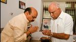 BS Yediyurappa had proposed Basavaraj Bommai’s name as Karnataka chief minister on July 27, a day after he was forced to step down from the top chair before completing his term. (HT Photo) BS Yediyurappa had proposed Basavaraj Bommai’s name as Karnataka chief minister on July 27, a day after he was forced to step down from the top chair before completing his term. (HT Photo)