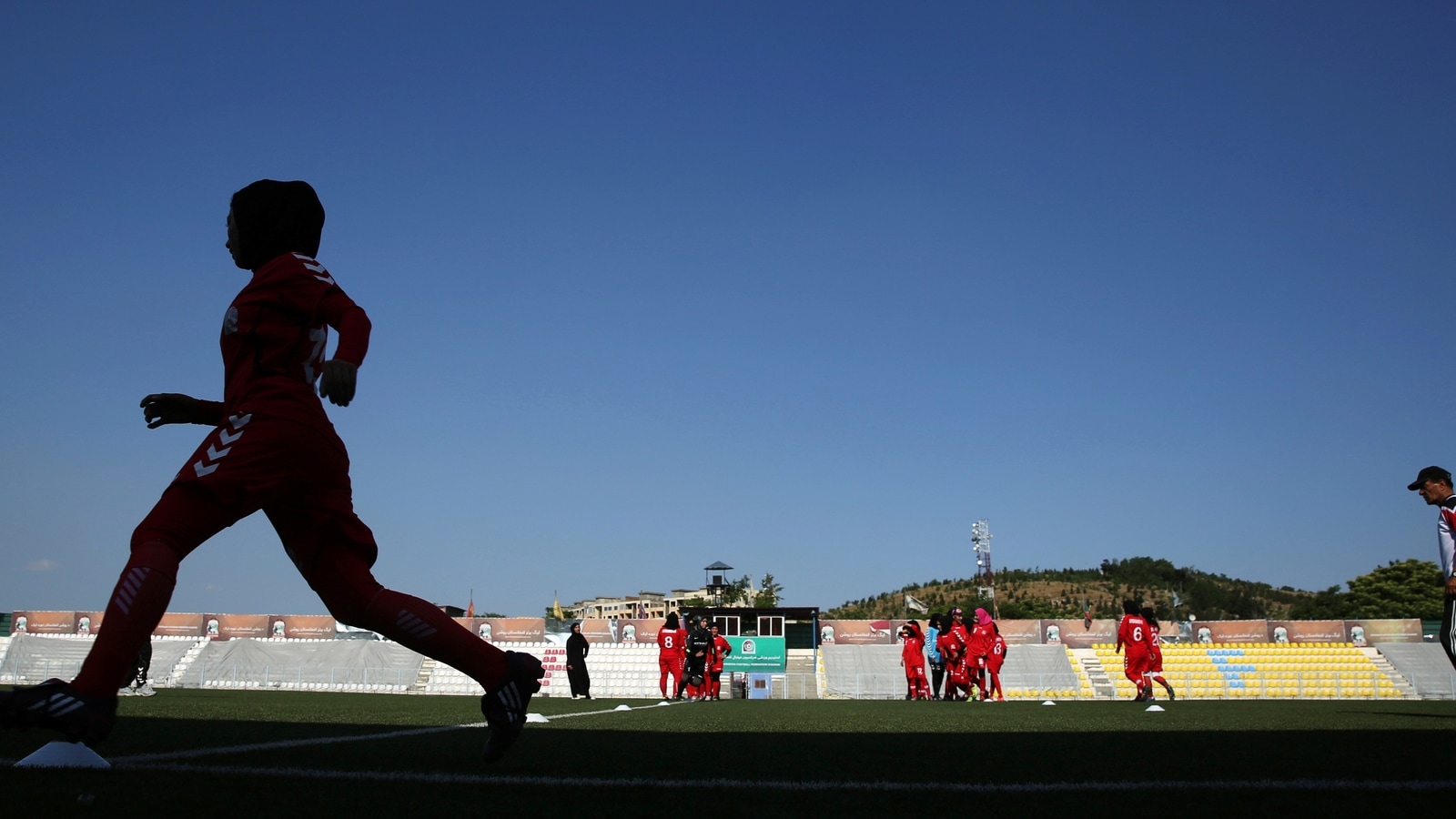 Safe from Taliban: 100 Afghan women football players, their families evacuated from Afghanistan to Qatar | World News