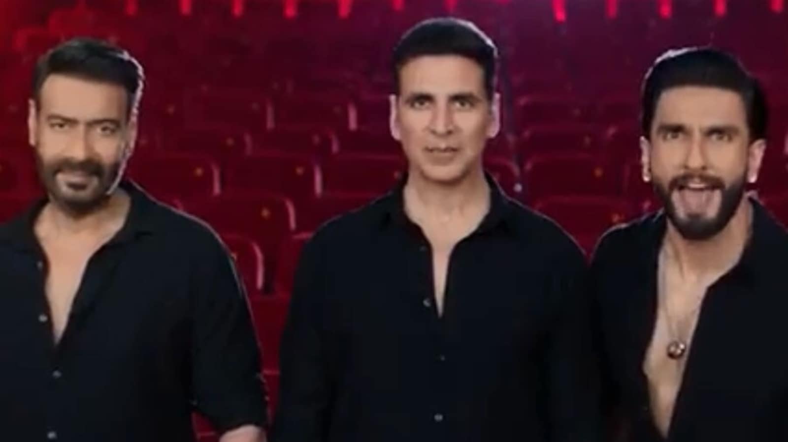 Ranveer Singh, Akshay Kumar, Ajay Devgn request fans to come to theatres for Sooryavanshi on November 5